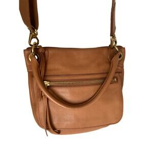 Fossil Karli Leather Crossbody Tote Bag